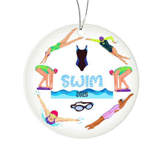 Swim ornament 2025